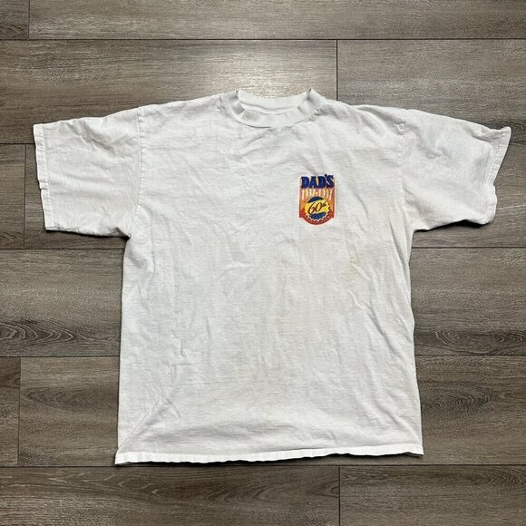 vtg 90s DADS OLD FASHIONED ROOT BEER 60th Anniversary  SODA POP T-shirt XL - Picture 1 of 8